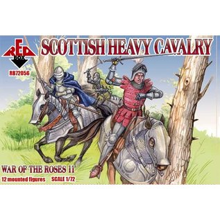 The Red Box War of the Roses 11. Scottish Heavy Cavalry - 1:72