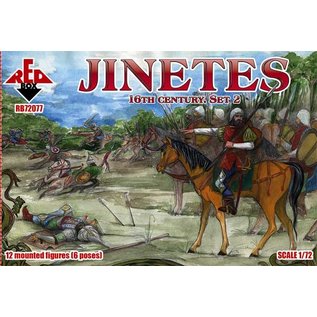 The Red Box Jinetes. 16th century. Set 2 - 1:72
