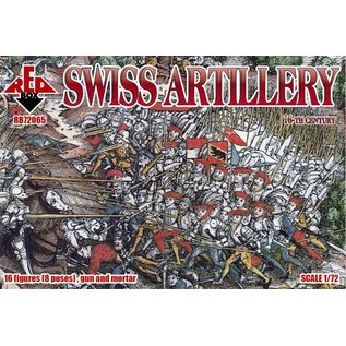 The Red Box Swiss Artillery 16th century - 1:72