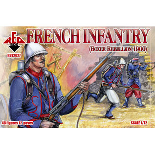 The Red Box French Infantry (Boxer Rebellion 1900) - 1:72