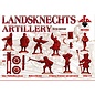 The Red Box Landsknechts Artillery 16th century - 1:72