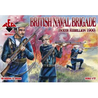 The Red Box British Naval Brigade (Boxer Rebellion 1900) - 1:72