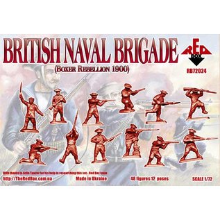 The Red Box British Naval Brigade (Boxer Rebellion 1900) - 1:72