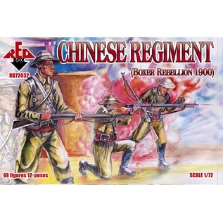 The Red Box Chinese Regiment (Boxer Rebellion 1900) - 1:72