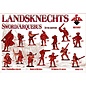 The Red Box Landsknechts (Sword/Arquebus) 16th century - 1:72