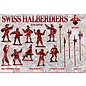 The Red Box Swiss Halberdiers 16th century - 1:72