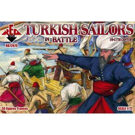The Red Box The Red Box - Turkish Sailors in Battle 16 - 17th century - 1:72
