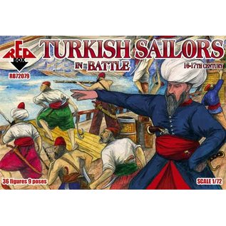 The Red Box Turkish Sailors in Battle 16 - 17th century - 1:72