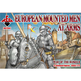 The Red Box The Red Box - War of the Roses 8. European Mounted Men at Arms - 1:72