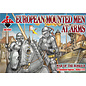 The Red Box War of the Roses 8. European Mounted Men at Arms - 1:72