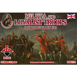 The Red Box The Red Box - Jacobite Rebellions. Militia and Loyalist Troops 1745 - 1:72