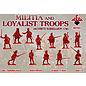 The Red Box Jacobite Rebellions. Militia and Loyalist Troops 1745 - 1:72