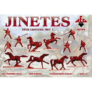 The Red Box Jinetes. 16th century. Set 1 - 1:72