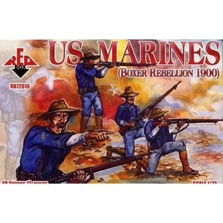 The Red Box US Marines (Boxer Rebellion 1900) - 1:72