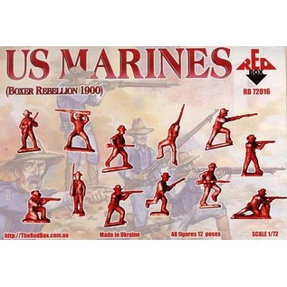 The Red Box US Marines (Boxer Rebellion 1900) - 1:72