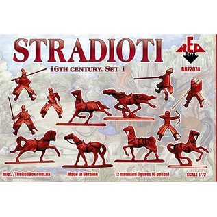 The Red Box Stradioti. 16th century. Set 1 - 1:72