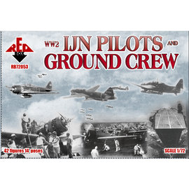 The Red Box The Red Box - WW2 IJN pilots and ground crew  - 1:72