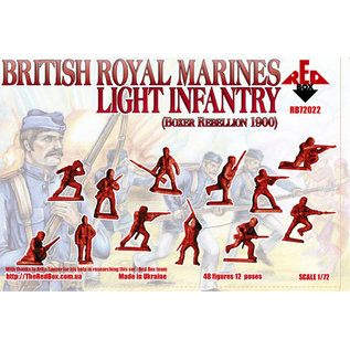 The Red Box British Royal Marine Light Infantry (Boxer Rebellion 1900)  - 1:72