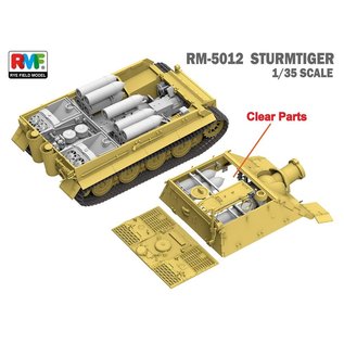 Ryefield Model Sturmmörser Tiger w/full interior - 1:35