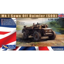 Gecko Models Gecko Models - Daimler Armoured Car Mk. 1 "Sawn off Daimler" (SOD) - 1:35