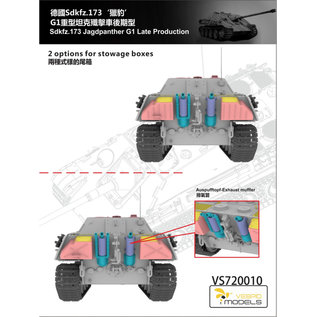 VESPID Models SdKfz.173 G1 Jagdpanther Late Production - 1:72