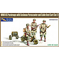 Gecko Models WWII US Paratroops with Cushman Parascooter and cable reel cart (Set 2) - 1:35