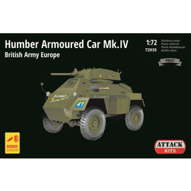 Attack Kits Attack Kits - Humber Armoured Car Mk. IV WWII British Army Europe- 1:72
