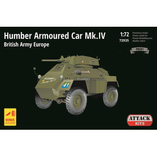 Attack Kits Humber Armoured Car Mk. IV WWII British Army Europe - 1:72
