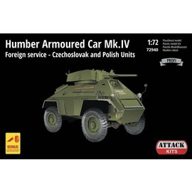 Attack Kits Attack Kits - Humber Armoured Car Mk. IV Foreign Service - Czechoslovak and Polish Units - 1:72