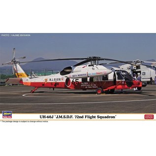 Hasegawa Sikorsky UH-60J "JMSDF 72nd FlightSquadron"  - Limited Edition - 1:72