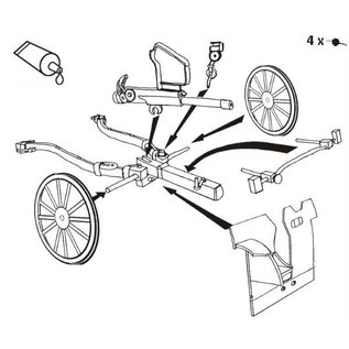 HäT WWI Italian 75mm Deport Gun - 1:72