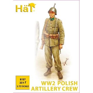 HäT WW2 Polish Artillery Crew - 1:72
