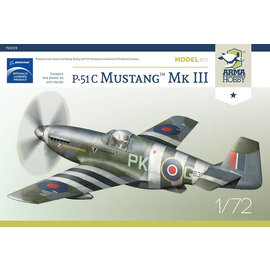 Arma Hobby Arma Hobby - North American P-51C Mustang Mk III - 1:72