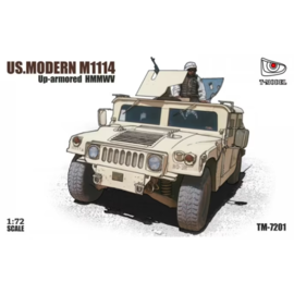 T-Model T-Model - U.S. Modern M1114 Up-armored HMMWV - 1:72