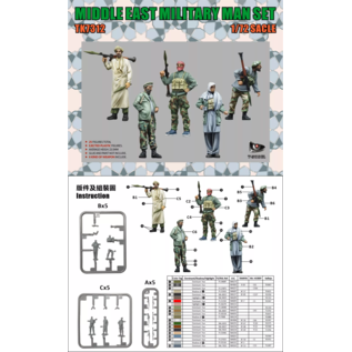 T-Model Middle East Military Man Set - 1:72