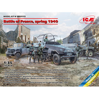 ICM Battle of France, Spring 1940 - Model-Set - 1:35