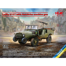 ICM ICM - Laffly V15T with Hotchkiss machine gun - 1:35