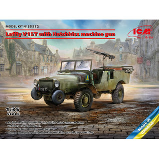 ICM Laffly V15T with Hotchkiss machine gun - 1:35
