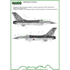 Modelmaker Decals ModelMaker - Portuguese F-16 NTM 2011 - 1:48