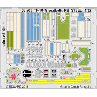 Eduard Seatbelts Lockheed TF-104G Martin-Baker - 1:32
