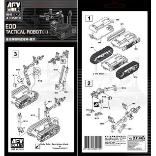 AFV-Club EOD Tactical Robot (I) "Talon" - 1:35