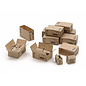 TAMIYA Detail-Up Parts - U.S. 10-in-1 Ration Cartons (WWII) - 1:35