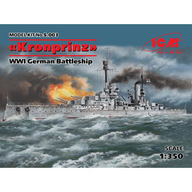 ICM ICM - WWI Battleship SMS Kronprinz - 1:350