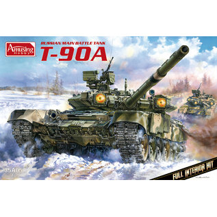 Amusing Hobby Amusing Hobby - Russian Main Battle Tank T-90A (Full Interior Kit) - 1:35