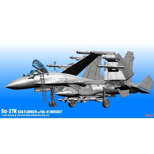 Minibase Sukhoi Su-27K Sea Flanker with Kh-41 Moskit - 1:48