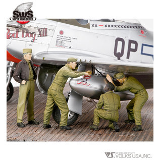 Zoukei-Mura P-51D Mustang Fuel Tank Attachment Set - 1:32