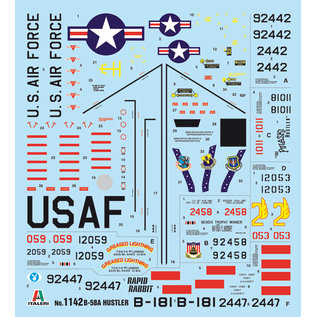 Italeri Convair (R)B-58A Hustler - 1:72