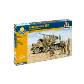 Italeri Italeri - Autocannone 3RO with 90/53 AA Gun - 1:72