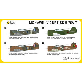 Mark I. Mohawk IV/Curtiss H-75A-7 "Overseas Service" - 1:144