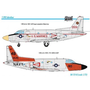 Sword North American T-39D Sabreliner - 1:72